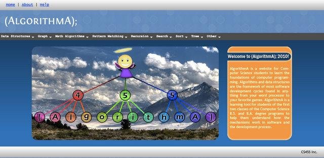 Download web tool or web app {AlgorithmA}; 2010